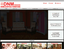 Tablet Screenshot of dnmfurnishing.com